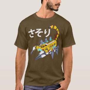 Camiseta Robot Scorpion Japonês Insett Premium