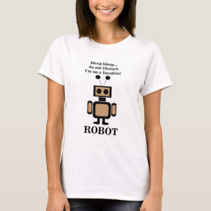 Camiseta Robot Technology Robotics Engraçado