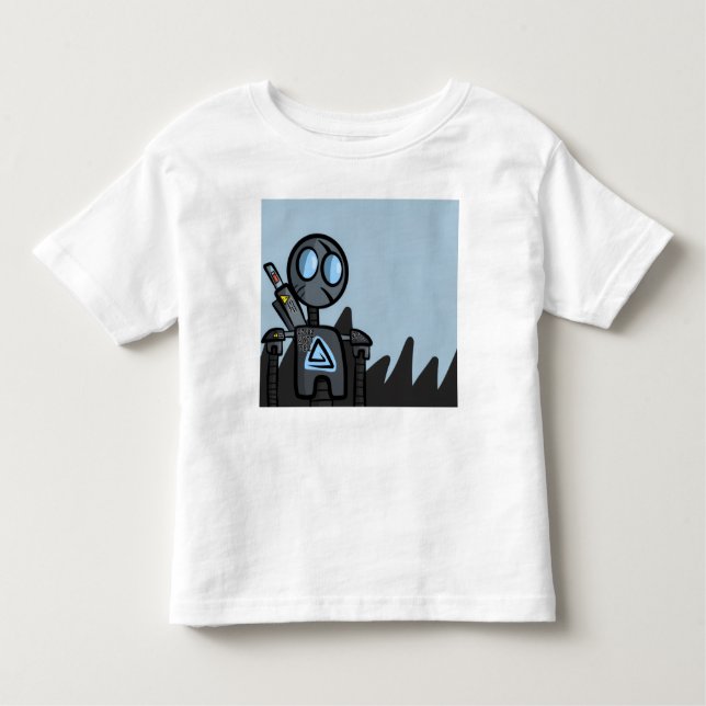 Camiseta Robot Toddler Shirt (Frente)