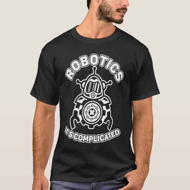 Camiseta Robótica  Ai Inteligência Artificial Robôs (Frente)