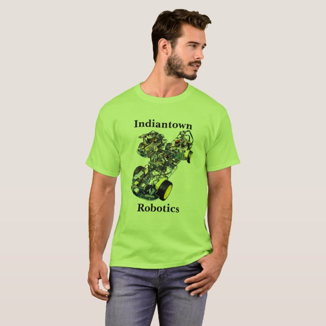 Camiseta Robótica de Indiantown (Frente Completa)