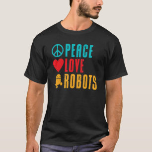 Camiseta Robótica de Paz e Amor
