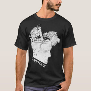 Camiseta Robótica Engenheiro T Robot Builder Love Science G