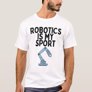 Camiseta Robótica Engraçada Não é Professores esportivos Sa