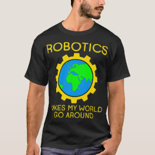 Camiseta Robótica Faz Meu Mundo Envolver Premium