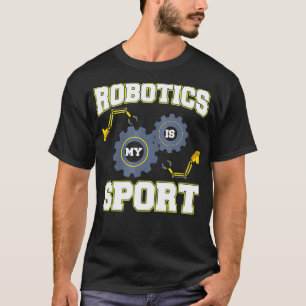 Camiseta Robótica legal É Meu Esporte Homens Engenharia Rob