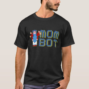 Camiseta Robótica má do bot de Droid do robô bonito do b