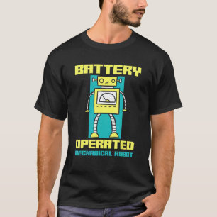 Camiseta Robótica Mecânica Operada por Bateria