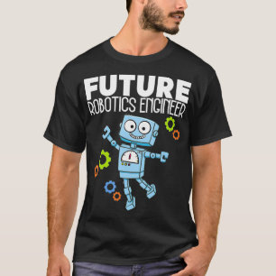 Camiseta Robótica para Engenheiros Robóticos Futuros Gerand
