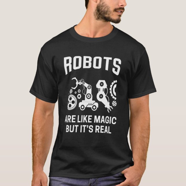 Camiseta Robótica Robótica Engenheiro Artifical Intellig (Frente)
