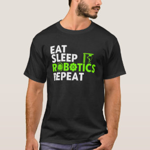 Camiseta Robótica Robótica Engenheiro Vintage Coma Robótica
