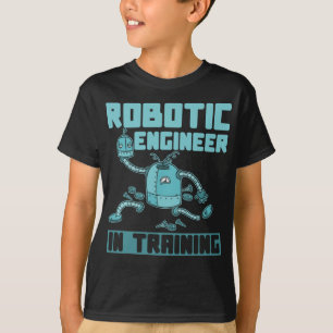 Camiseta Robótica Robótica Robótica Robô Garota Engenhe