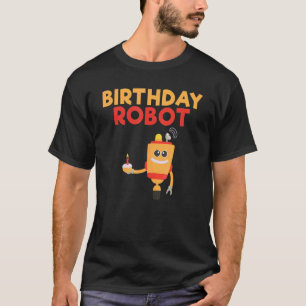 Camiseta Robotics Birthday Robot Birthday