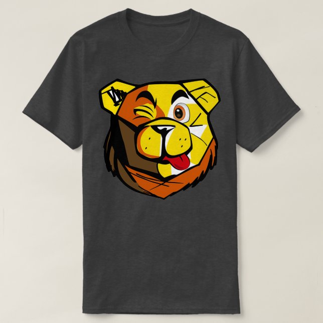 CAMISETA ROBUST BEAR BLINK EYE (Frente do Design)