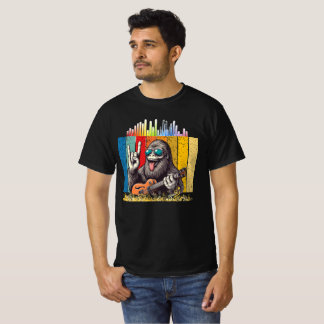 Camiseta Roca com o Gorila do Groove – Amantes de Música Re