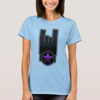 CAMISETA ROCGURL (HOOD.METAL.R&B)