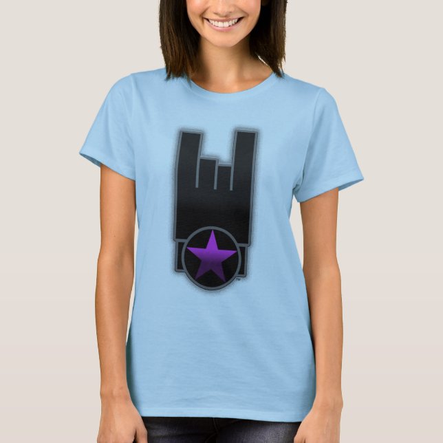 CAMISETA ROCGURL (HOOD.METAL.R&B) (Frente)