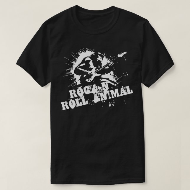 Camiseta rocha animal 2 (Frente do Design)