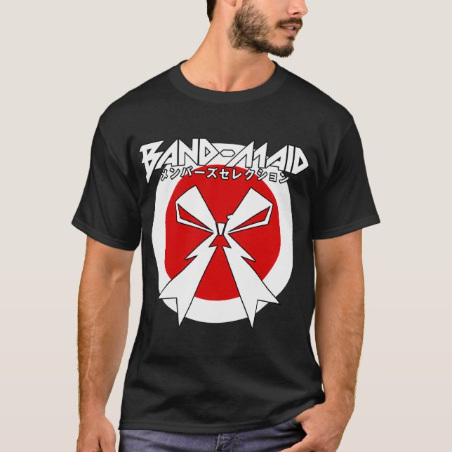 CAMISETA ROCHA BAND MAID (Frente)