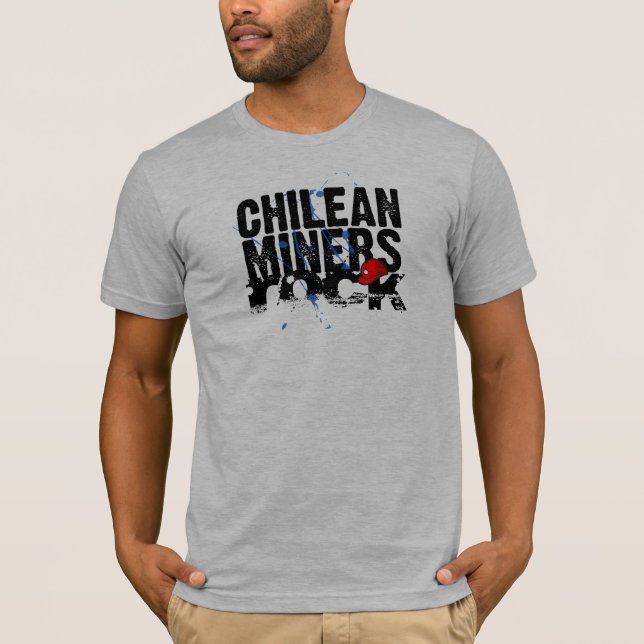 Camiseta Rocha chilena dos mineiros (Frente)