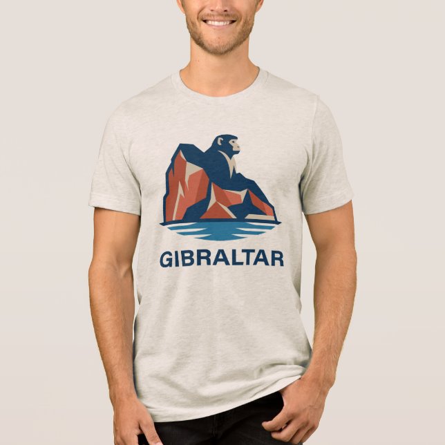 Camiseta Rocha de Gibraltar (Frente)