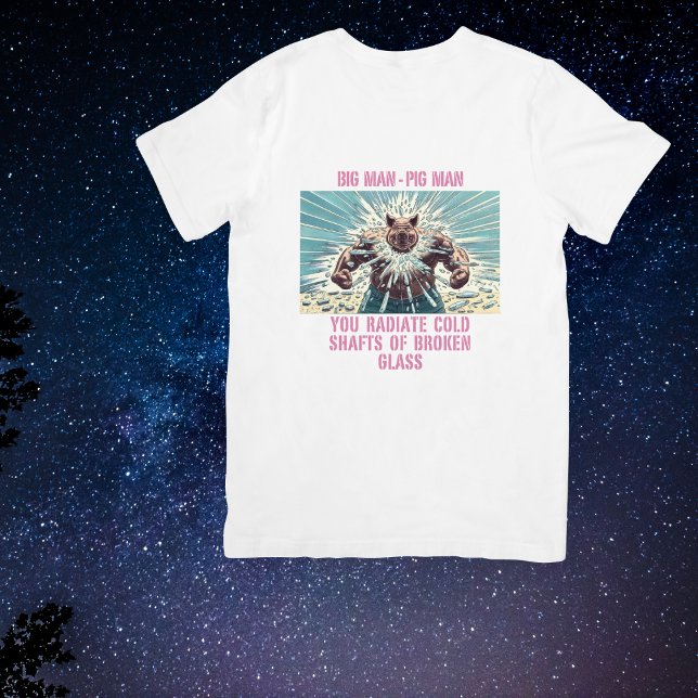 Camiseta Rocha de Vidro de Suíno (Criador carregado)