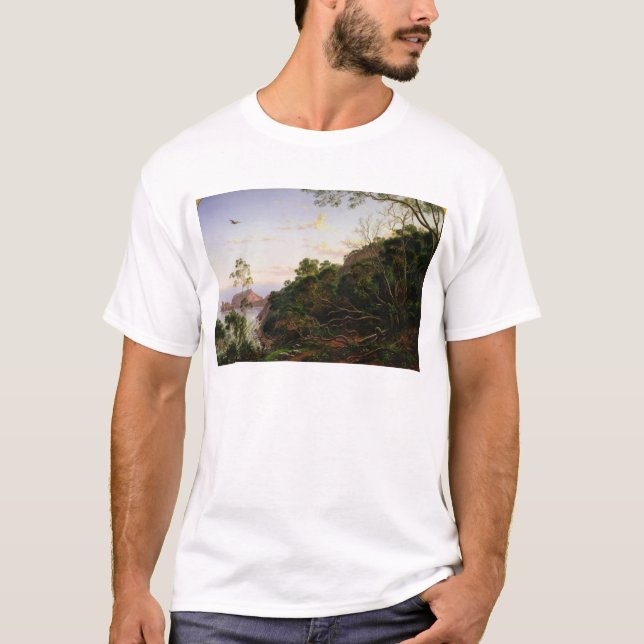 Camiseta Rocha do púlpito perto de Melbourne (Frente)