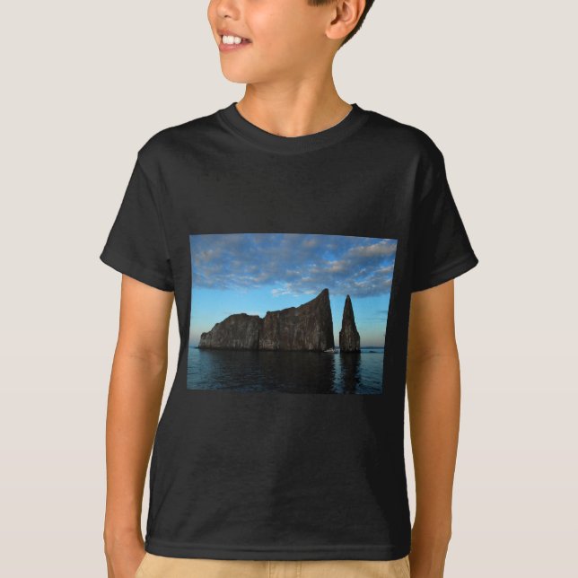 Camiseta Rocha do retrocesso, Galápagos (Frente)