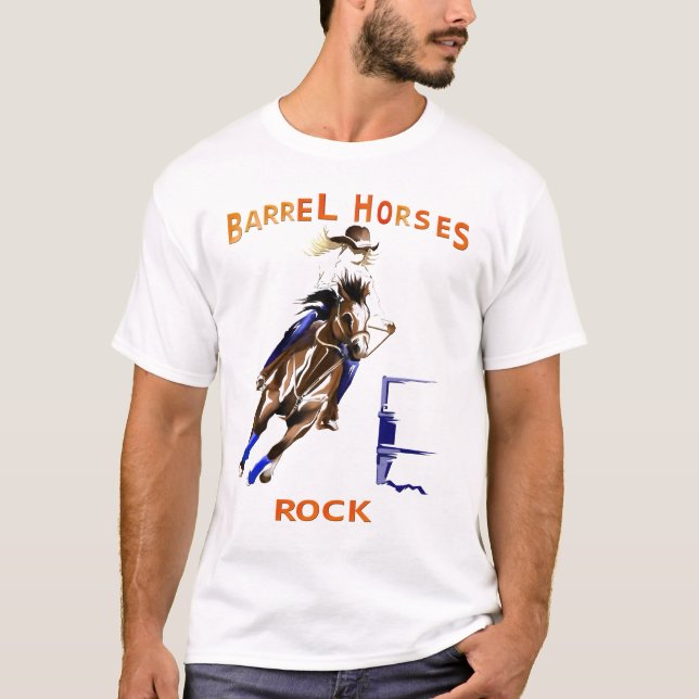 Camiseta Rocha dos cavalos do tambor (Frente)