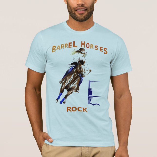 Camiseta Rocha dos cavalos do tambor (Frente)