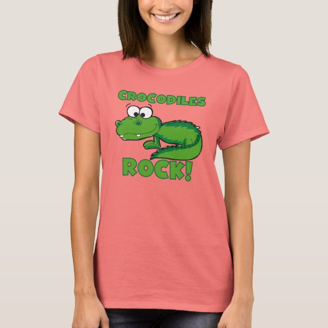 Camiseta Rocha dos crocodilos (Frente)
