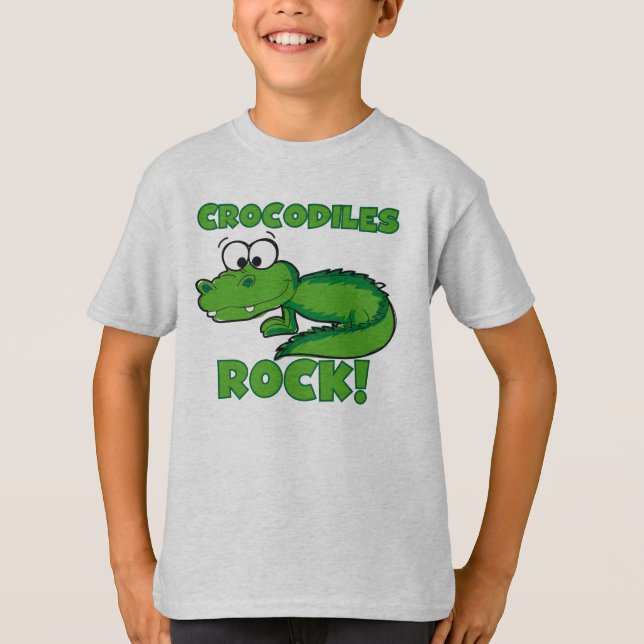 Camiseta Rocha dos crocodilos (Frente)