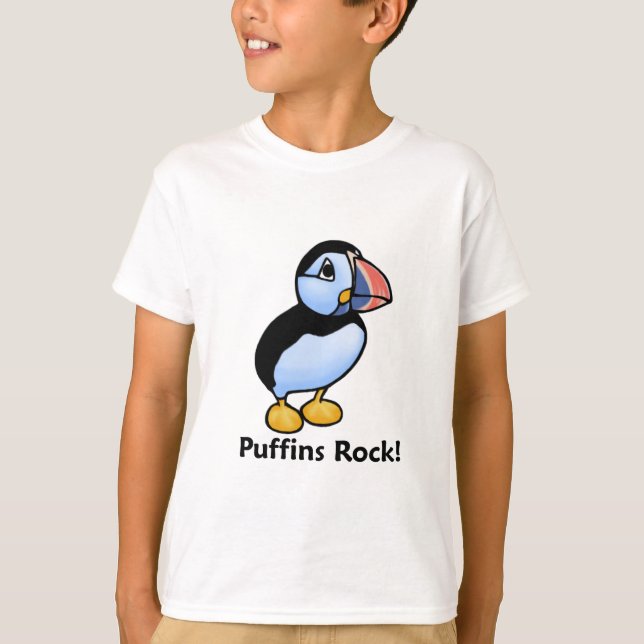 Camiseta Rocha dos papagaio-do-mar! (Frente)