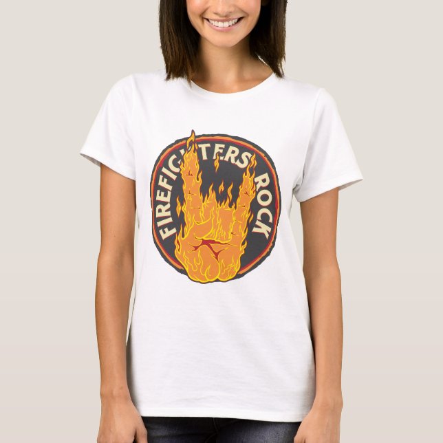 Camiseta Rocha dos sapadores-bombeiros! (Frente)