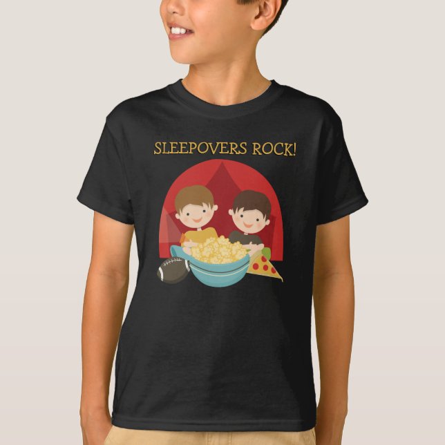 Camiseta Rocha dos Sleepovers (Frente)