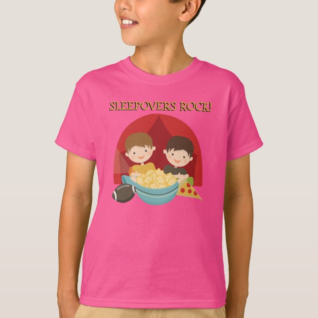 Camiseta Rocha dos Sleepovers (Frente)
