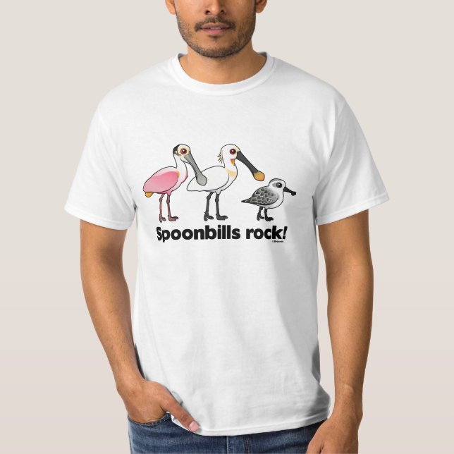 Camiseta Rocha dos Spoonbills! (Frente)