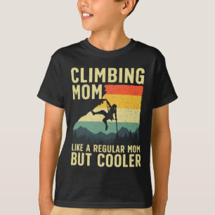 Camiseta Rocha Legal de Escalada para Mulher Mãe Montanha I