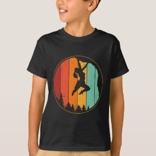 Camiseta Rocha Legal de Escalada Vintage Bouldering Mulhere
