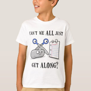 Camiseta Rocha-Papel-Tesouras