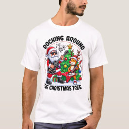Camiseta Rocha Pela Árvore De Natal