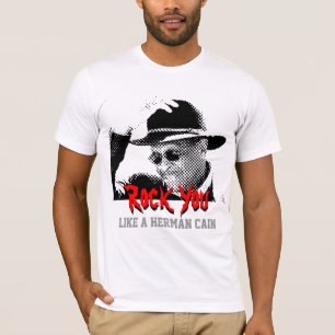 Camiseta Rocha você gosta de um Herman Cain