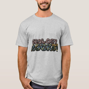 Camiseta Rochas da geologia! Humor da ciência do geek do
