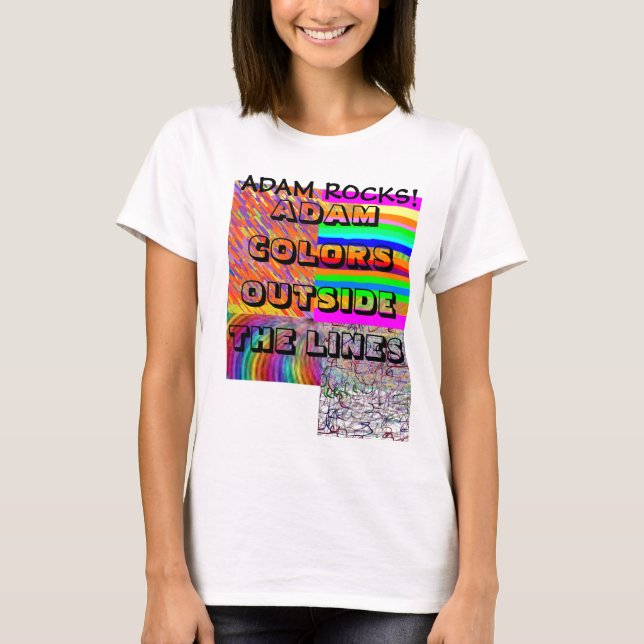 Camiseta Rochas de Adam! (Frente)