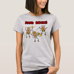 Camiseta Rochas de banda