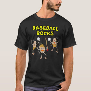Camiseta Rochas de Baseball