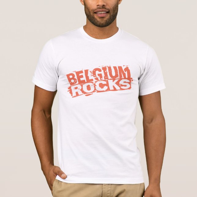 Camiseta Rochas de Bélgica (Frente)