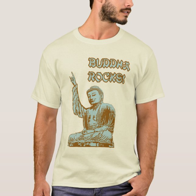 Camiseta Rochas de Buddha (Frente)