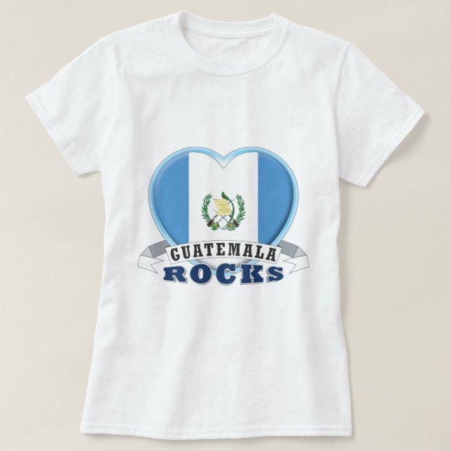 Camiseta Rochas de Guatemala (Frente do Design)