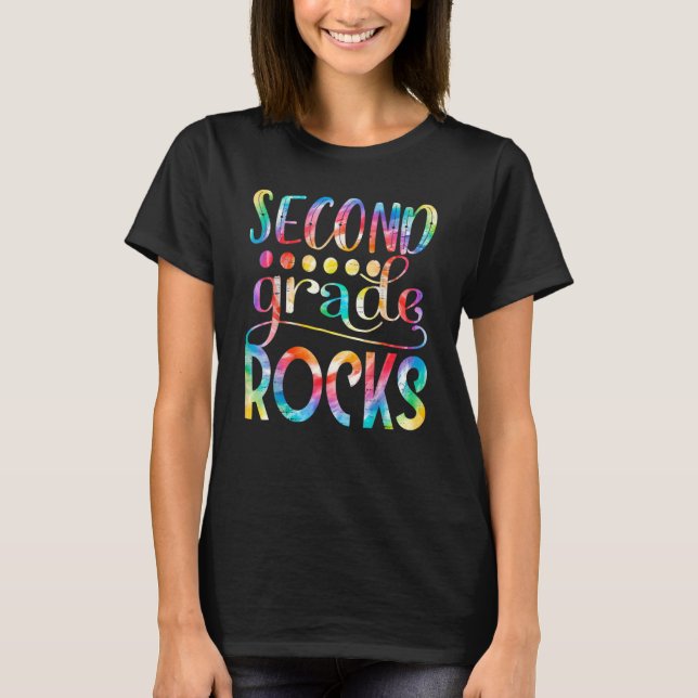Camiseta Rochas De Nível Alô De Segundo Grau De segundo De  (Frente)